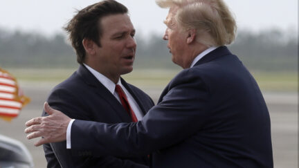Donald Trump and Ron DeSantis in 2019