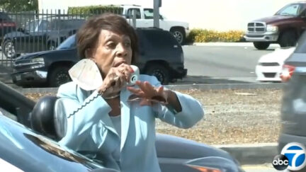 Maxine Waters Chaotic Event